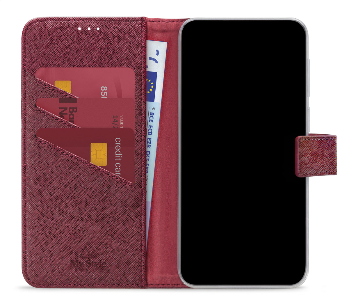 My Style Flex Wallet For Samsung Galaxy A26 5G/A17 (4G/5G) Bordeaux