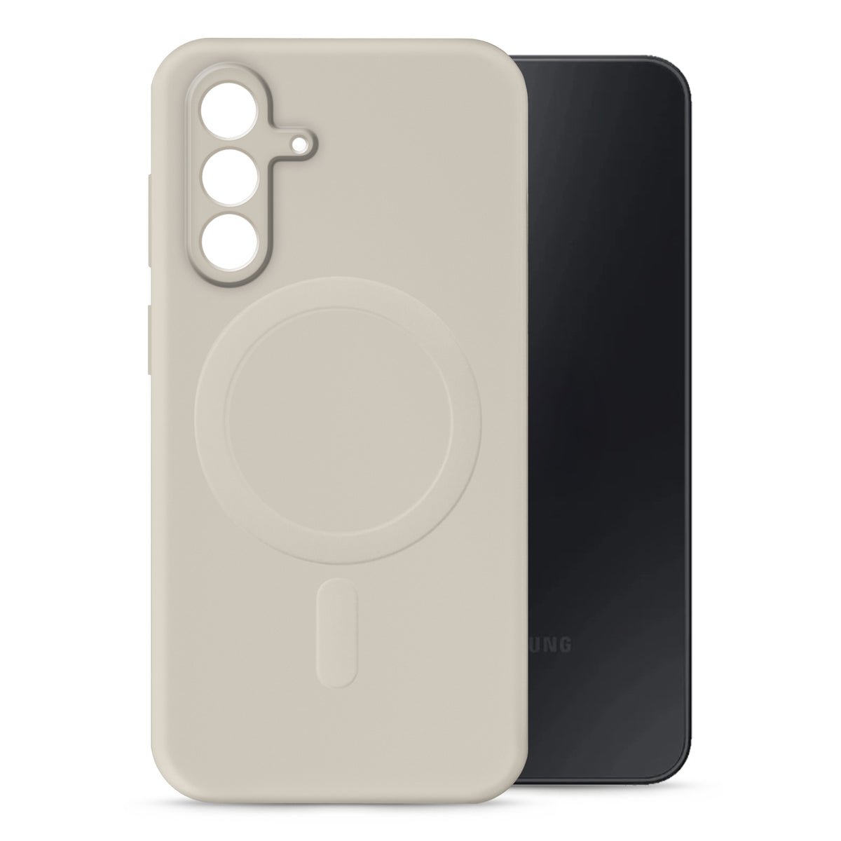 My Style Protective Flex Magsafe Compatible Case For Samsung Galaxy A17 5G Antique White
