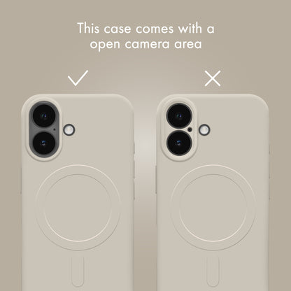 My Style Protective Flex Magsafe Compatible Case For Samsung Galaxy A17 5G Antique White