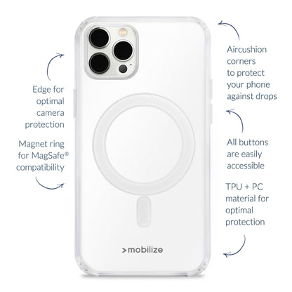 Mobilize Magsafe Compatible Naked Protection Case For Samsung Galaxy A17 (4G/5G) Clear