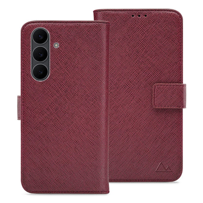 My Style Flex Wallet For Samsung Galaxy S25 Fe 5G Bordeaux - Essentify
