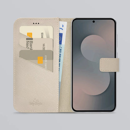 My Style Flex Wallet For Samsung Galaxy S25 Fe 5G Warm Taupe - Essentify