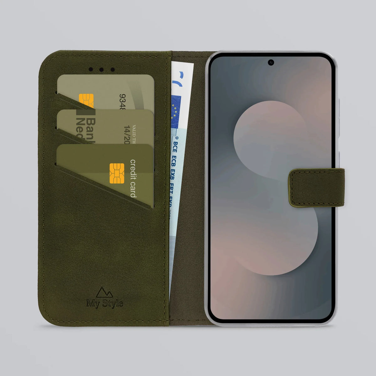 My Style Flex Wallet For Samsung Galaxy S25 Fe 5G Forest Green - Essentify