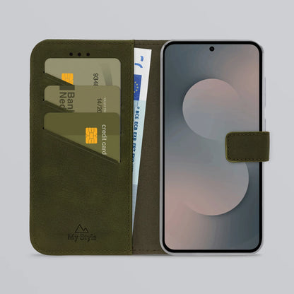My Style Flex Wallet For Samsung Galaxy S25 Fe 5G Forest Green - Essentify