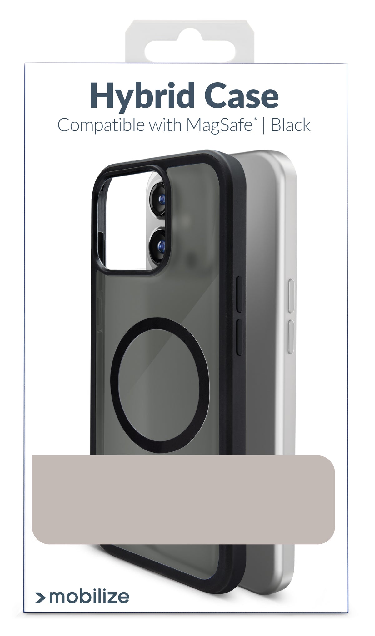 Mobilize Magsafe Compatible Hybrid Case Samsung Galaxy S25 Fe Black