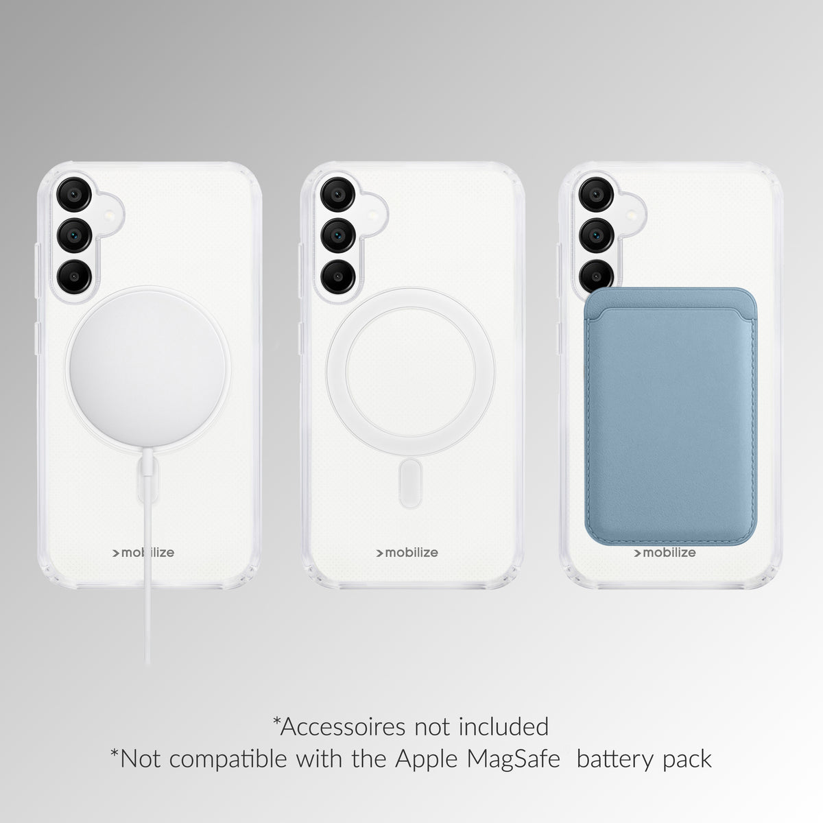 Mobilize Magsafe Compatible Naked Protection Case For Samsung Galaxy S25 Fe Clear