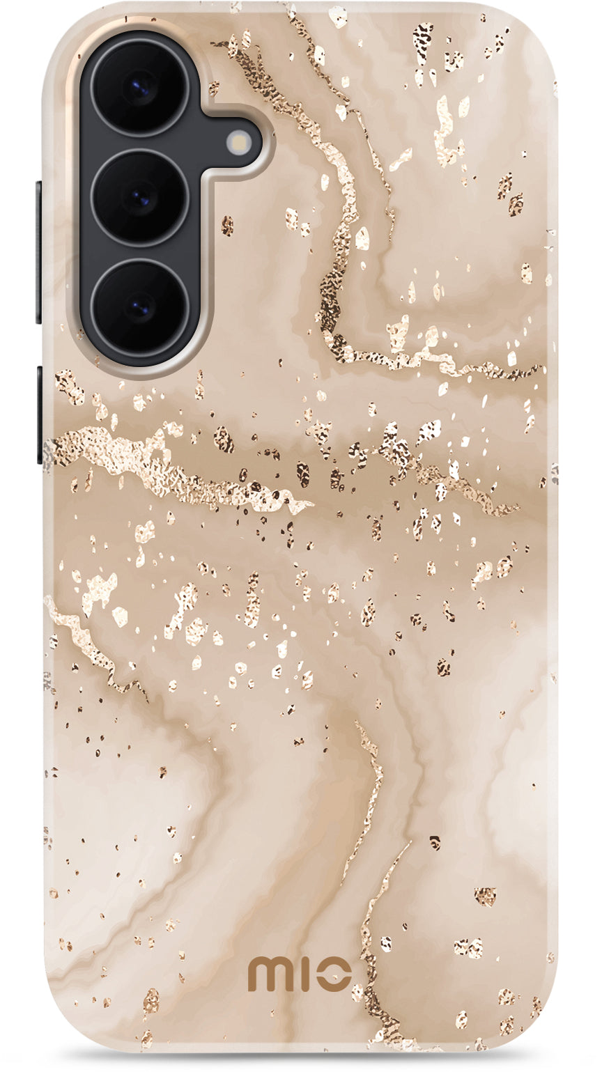 Mio By Mobilize Mio Gold Marble Magsafe Compatible For Samsung S25 Fe 5G