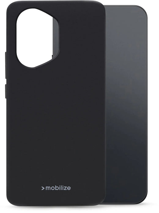 Mobilize Rubber Gelly Case Honor 400 Matt Black - Essentify