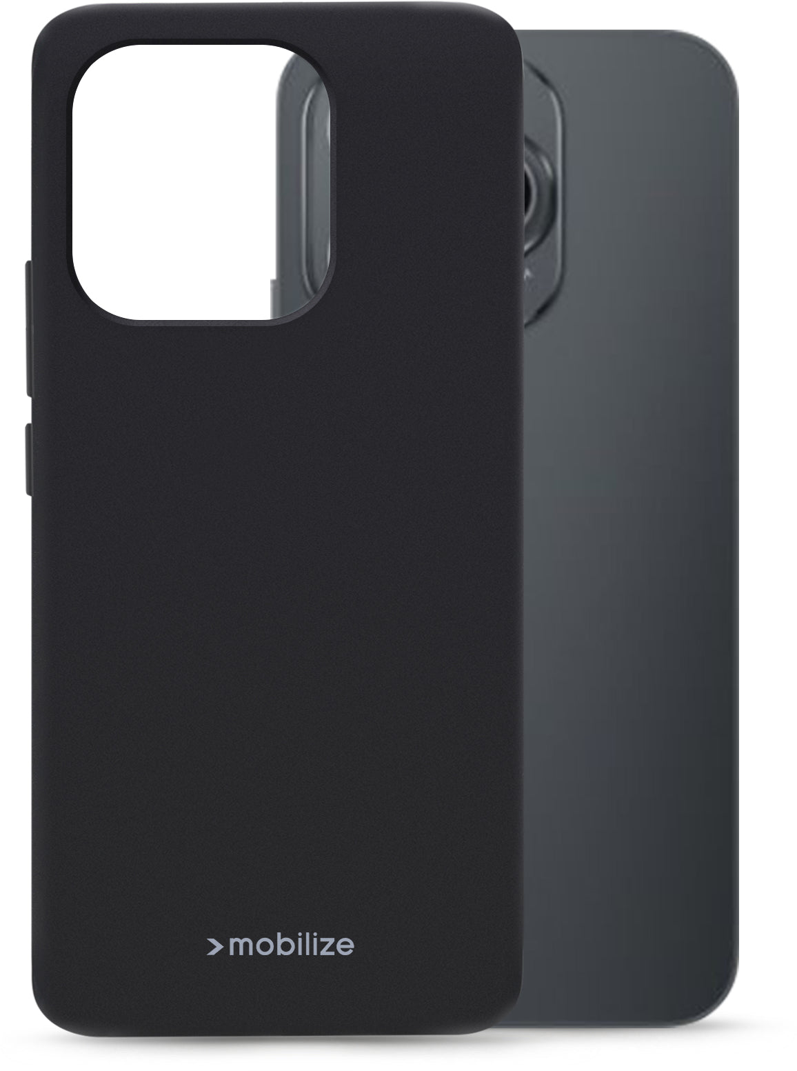 Mobilize Rubber Gelly Case Honor 400 Lite Matt Black