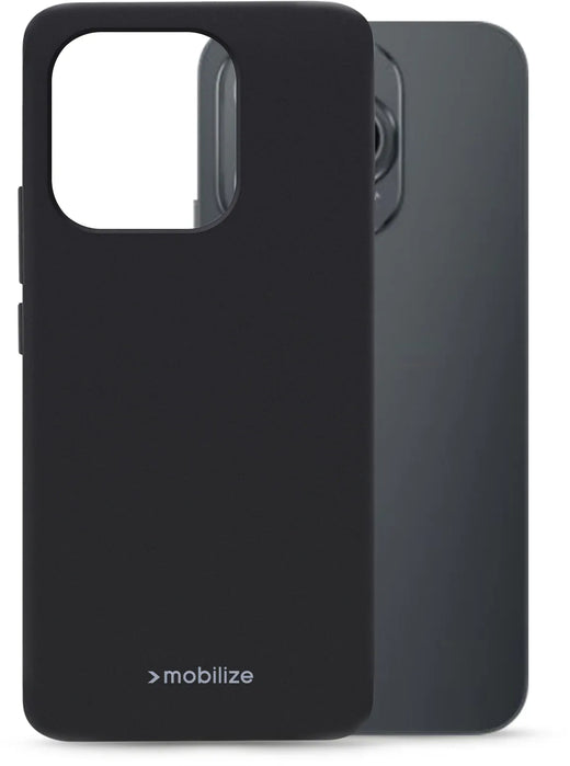Mobilize Rubber Gelly Case Honor 400 Lite Matt Black - Essentify