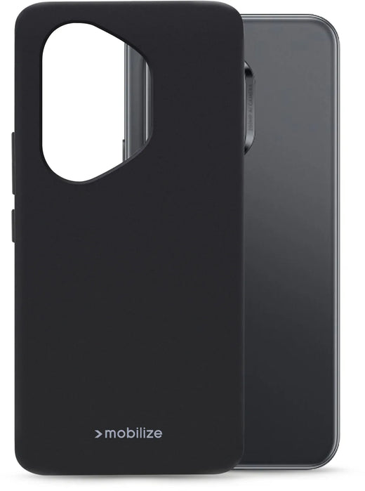 Mobilize Rubber Gelly Case Honor 400 Pro Matt Black - Essentify