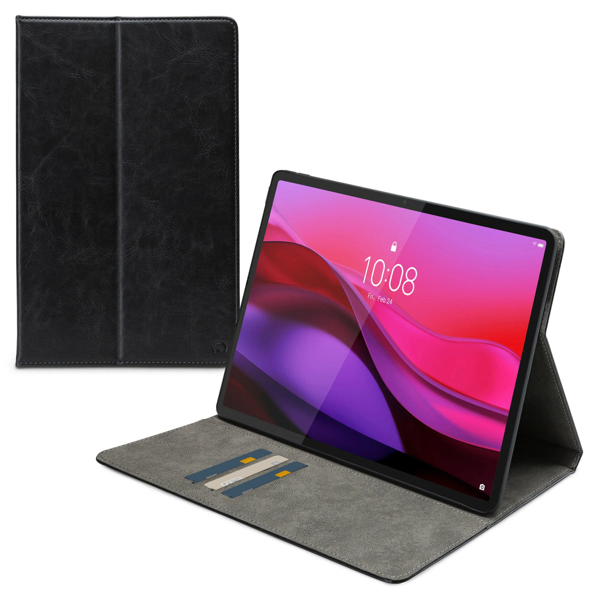 Mobilize Premium Folio Case Lenovo Yoga Tab Plus 12.7 Inch Black - Essentify