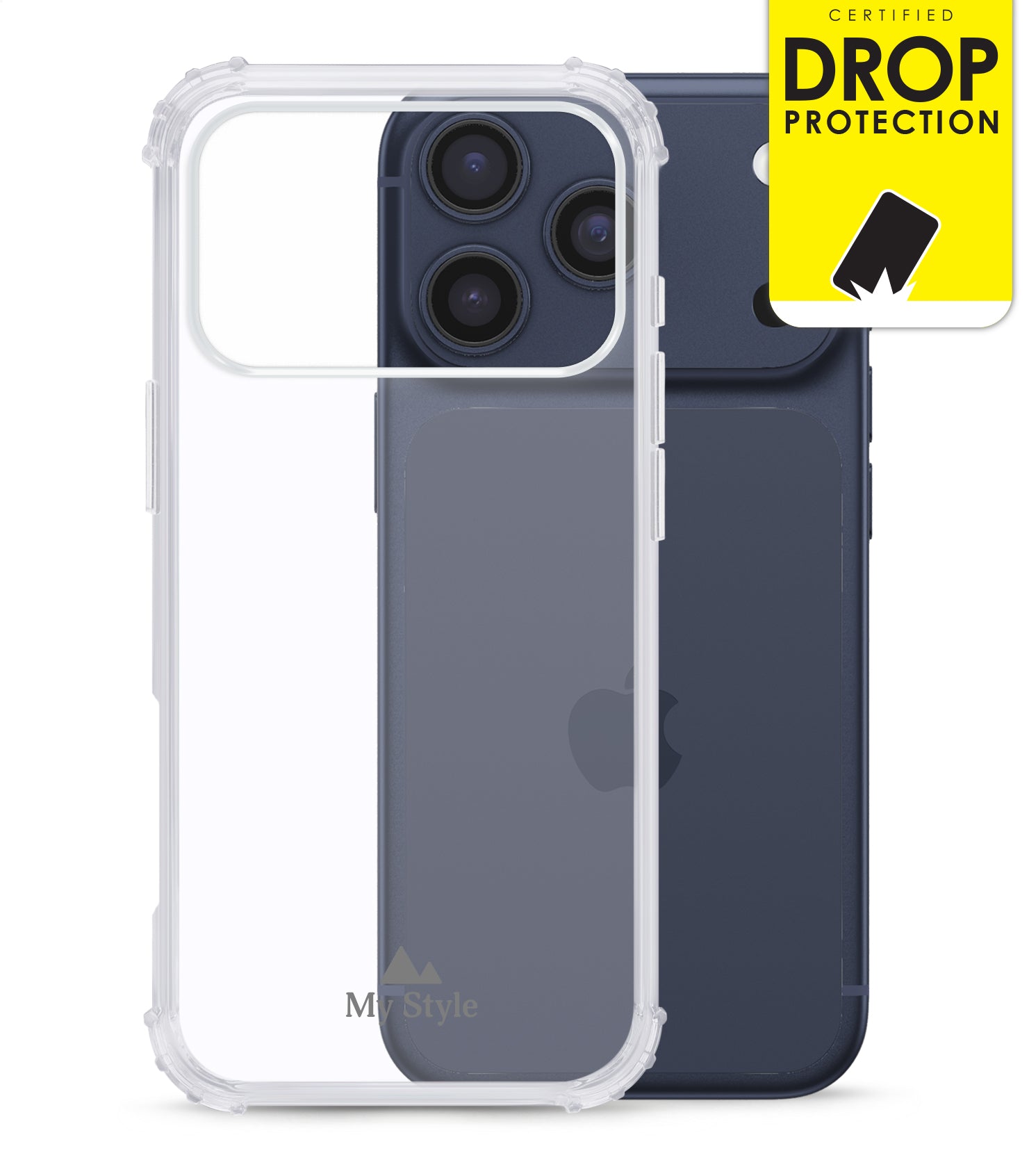 My Style Protective Flex Case For Apple Iphone 17 Pro Clear