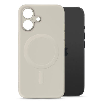 My Style Protective Flex Magsafe Compatible Case For Iphone 17 Antique White - Essentify