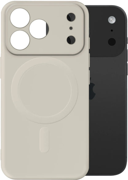 My Style Protective Flex Magsafe Compatible Case For Iphone 17 Pro Max Antique White - Essentify