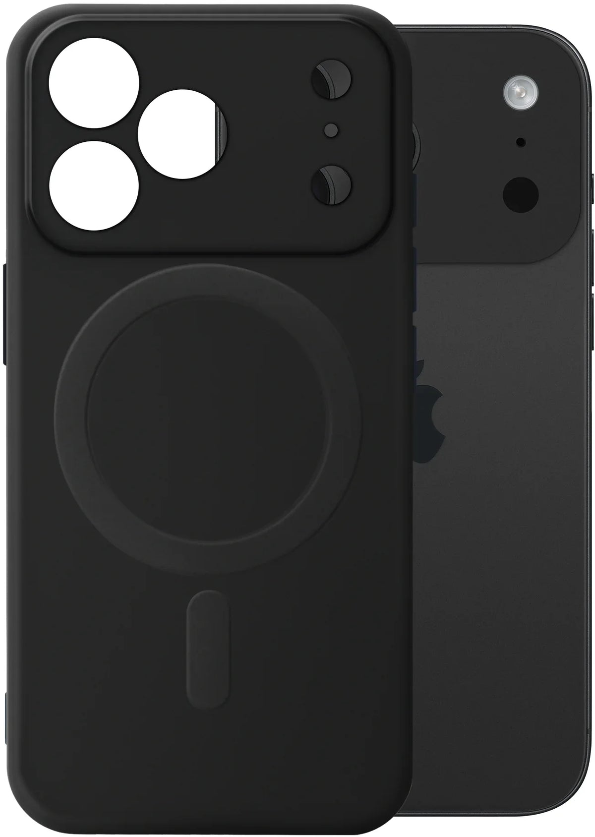 My Style Protective Flex Magsafe Compatible Case For Iphone 17 Pro Black - Essentify