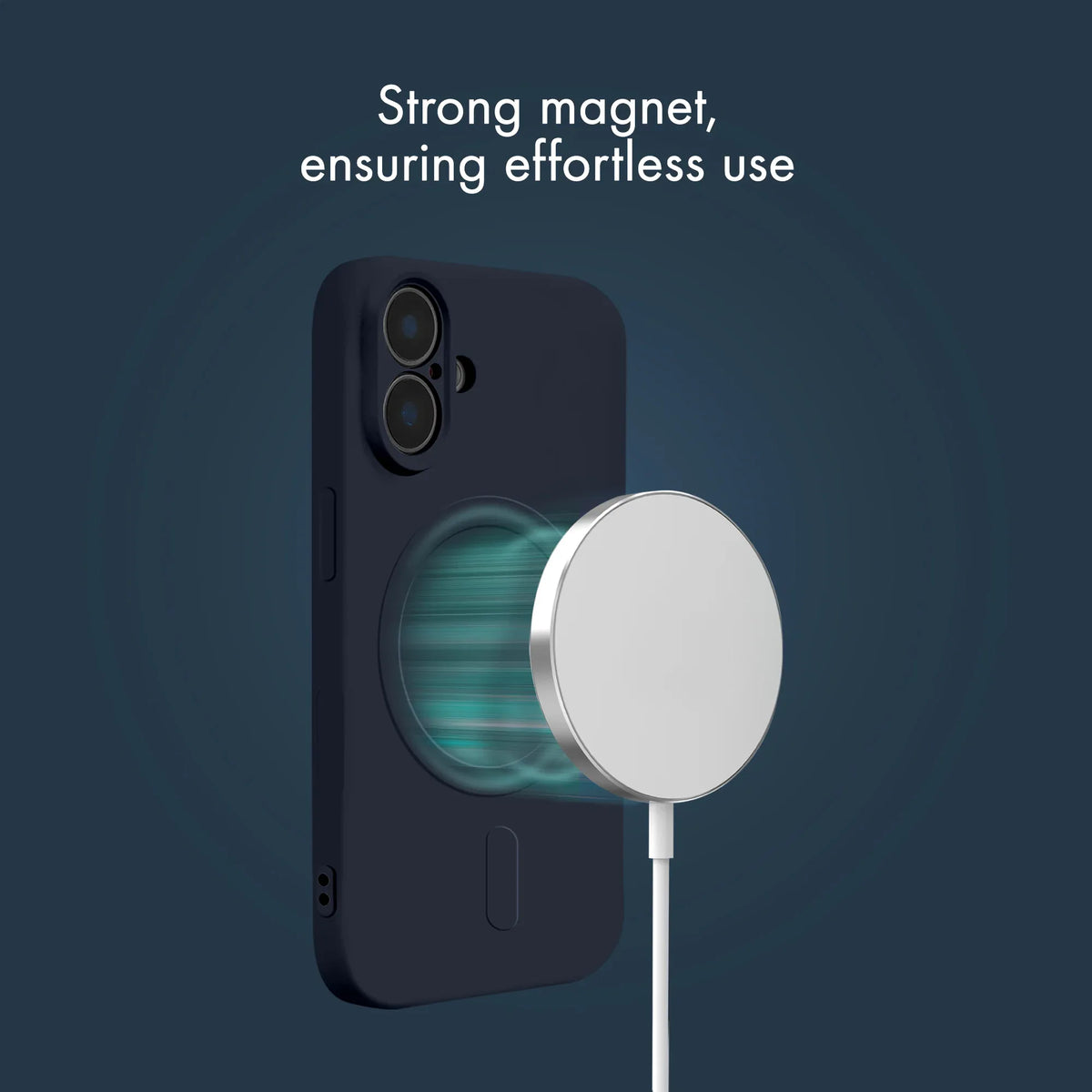 My Style Protective Flex Magsafe Compatible Case For Iphone Air Midnight Blue - Essentify
