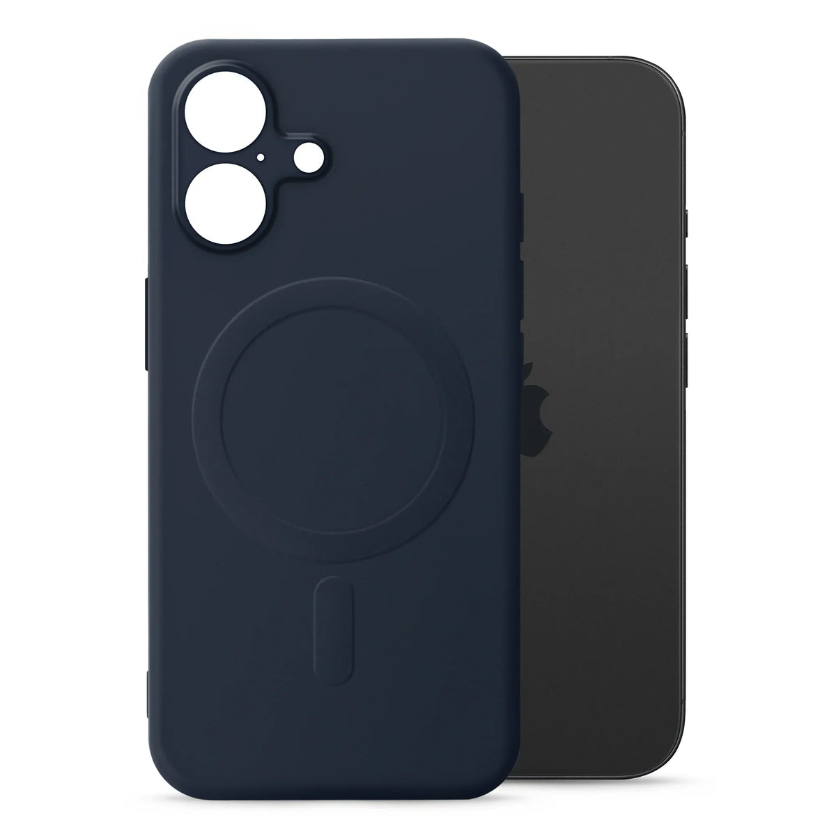 My Style Protective Flex Magsafe Compatible Case For Iphone 17 Midnight Blue - Essentify
