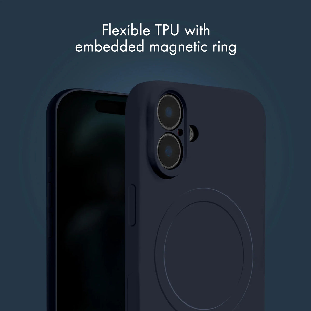 My Style Protective Flex Magsafe Compatible Case For Iphone 17 Pro Max Midnight Blue - Essentify