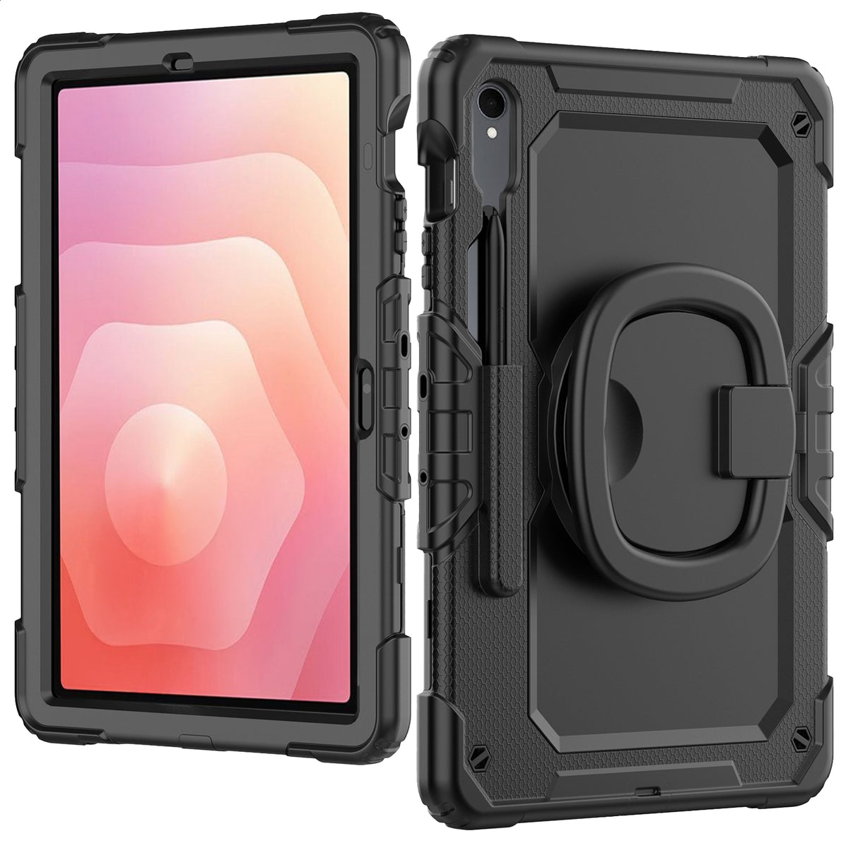Mobilize Rotating Defender Case Stand Function For Samsung Galaxy Tab S11  Black