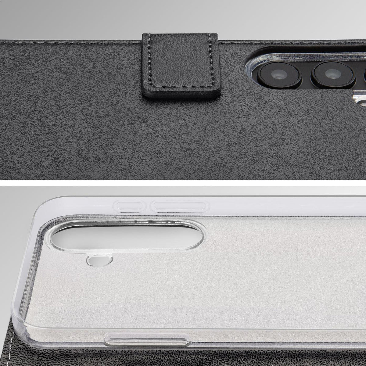 Mobilize Classic Gelly Wallet Book Case Oppo Reno 14 5G Black - Essentify