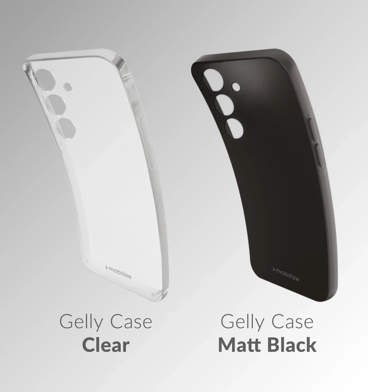Mobilize Rubber Gelly Case Oppo Reno 14 Pro 5G Matt Black - Essentify