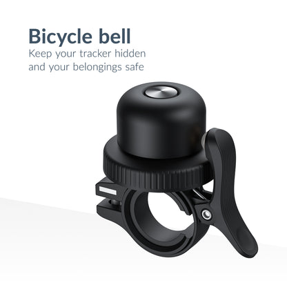 Beeep Onetag Apple Find My & Android Tracker Black & Bicycle Bell