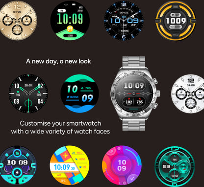 Ksix Smartwatch Elite With Amoled-Display Silver