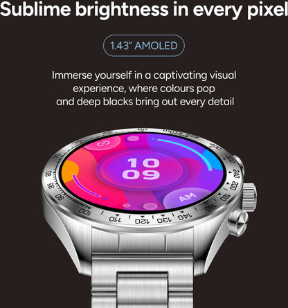 Ksix Smartwatch Elite With Amoled-Display Silver