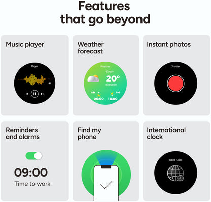 Ksix Smartwatch Elite With Amoled-Display Silver