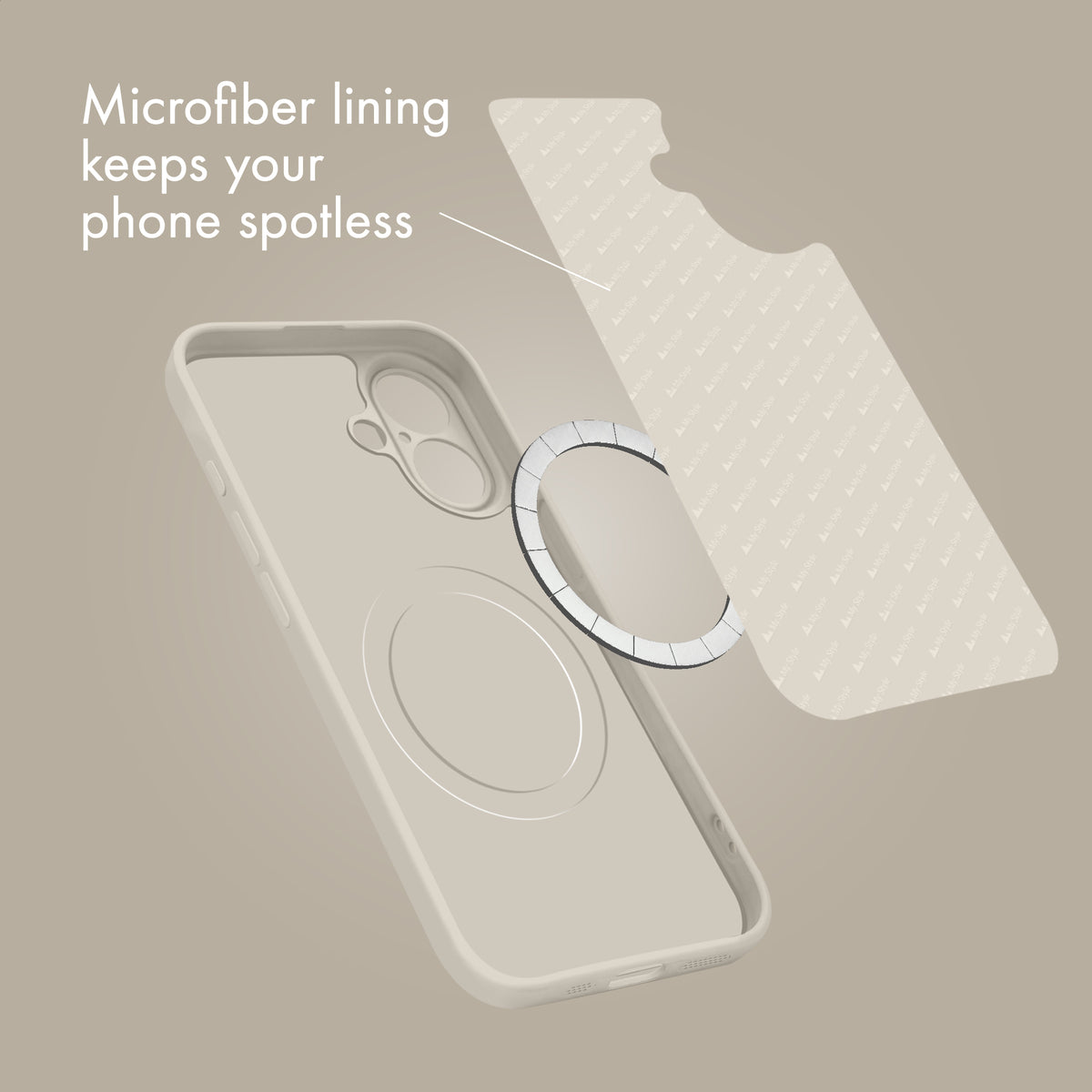 My Style Protective Flex Magsafe Compatible Case For Samsung Galaxy S26 5G Antique White