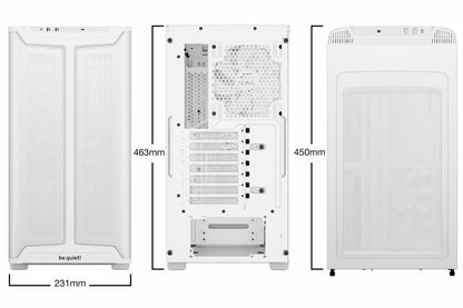 be quiet! PURE BASE 501 DX RGB | Midi Tower Case | Wit