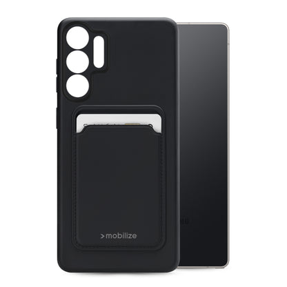 Mobilize Rubber Gelly Card Case Samsung Galaxy S26 Ultra 5G Matt Black