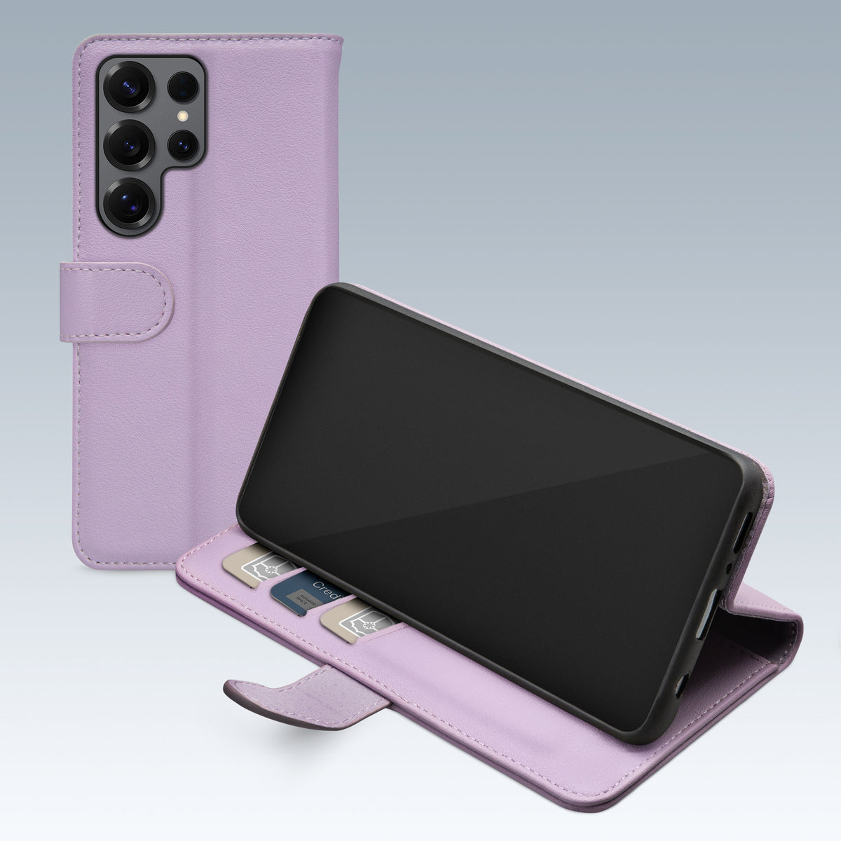 Mobilize Premium Gelly Wallet Book Case Samsung Galaxy S26 Ultra 5G Purple