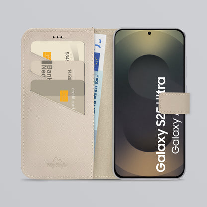 My Style Flex Wallet For Samsung Galaxy S26 Ultra 5G Warm Taupe
