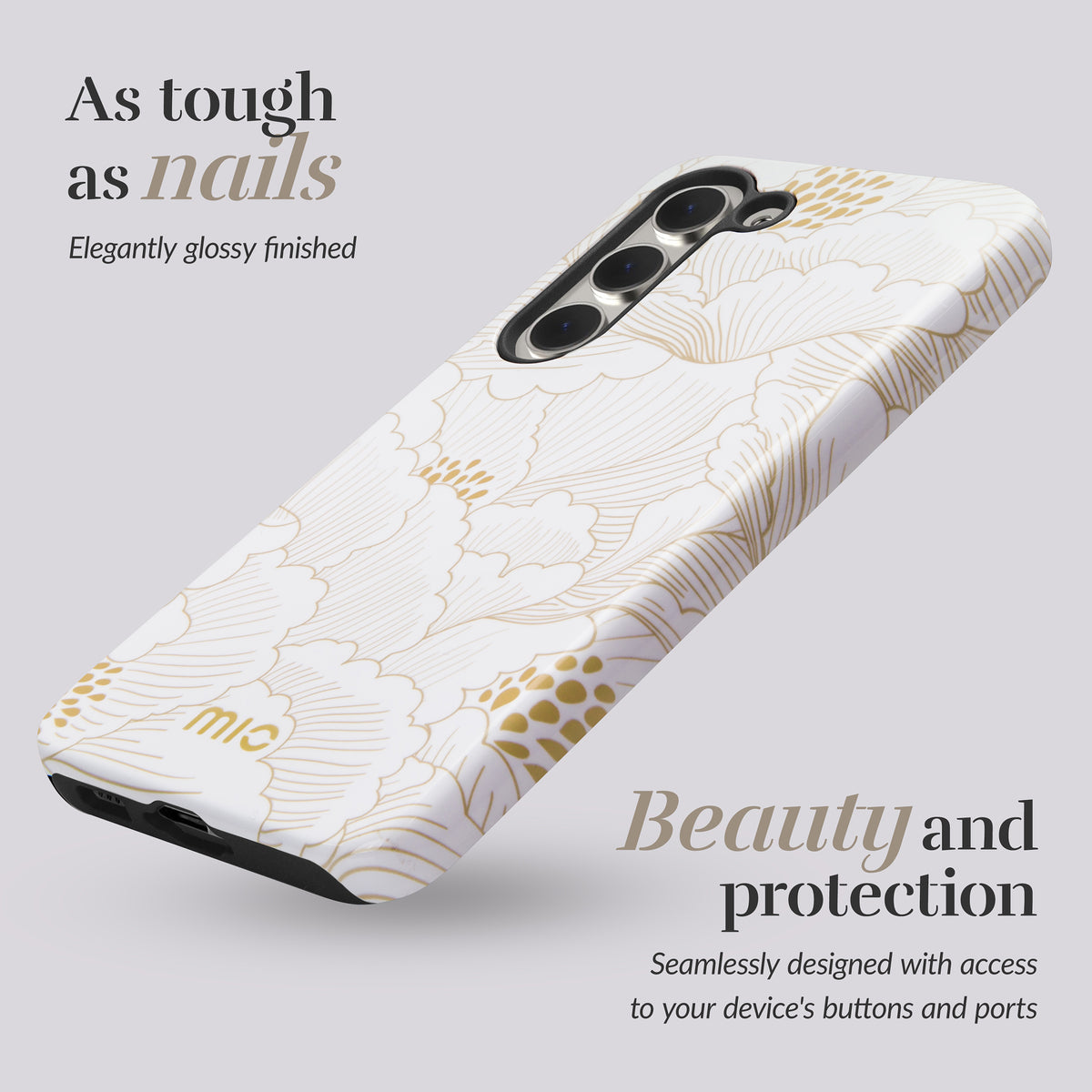 Mio By Mobilize Mio White Roses Magsafe Compatible For Samsung S26 5G