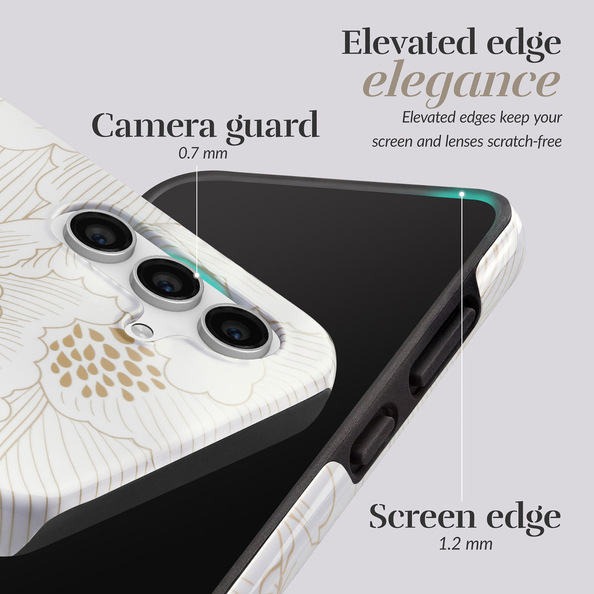 Mio By Mobilize Mio White Roses Magsafe Compatible For Samsung S26 5G