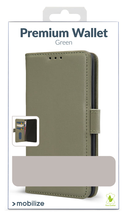 Mobilize Premium Gelly Wallet Book Case Samsung Galaxy S26 5G Green