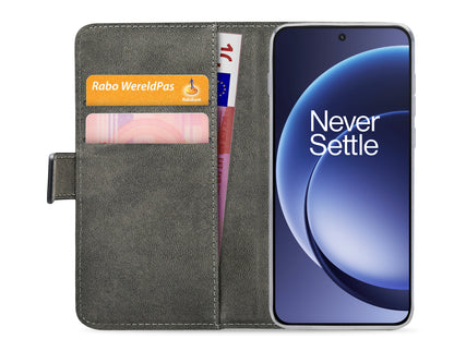 Mobilize Classic Gelly Wallet Book Case Oneplus 15R Black