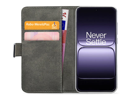 Mobilize Classic Gelly Wallet Book Case Oneplus 15 Black