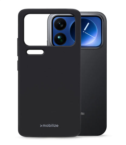 Mobilize Rubber Gelly Case Xiaomi 17 Pro Max Matt Black - Essentify
