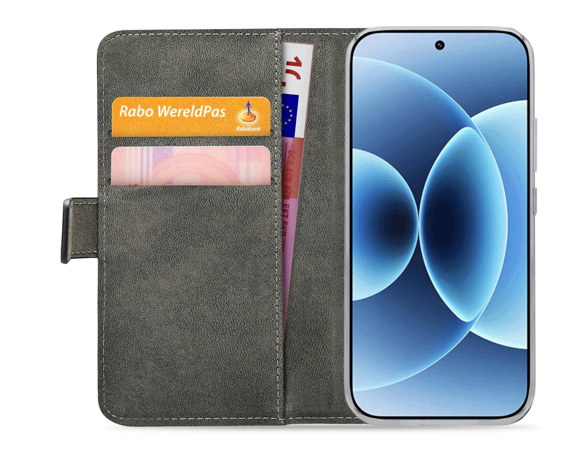 Mobilize Classic Gelly Wallet Book Case Xiaomi 17 Black - Essentify