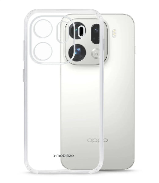 Mobilize Gelly Case Oppo Find X9 Pro Clear - Essentify