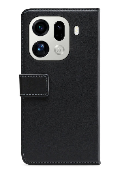Mobilize Classic Gelly Wallet Book Case Oppo Find X9 Pro Black - Essentify