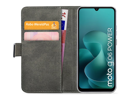 Mobilize Classic Gelly Wallet Book Case Motorola Moto G06/G06 Power Black