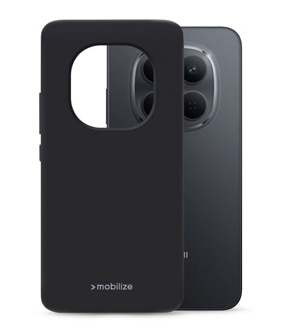 Mobilize Rubber Gelly Case Xiaomi Redmi Note 15 Pro Matt Black