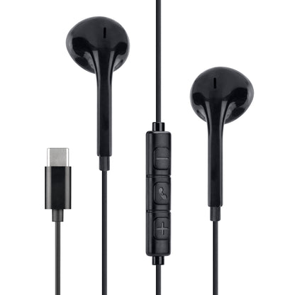 Mobilize In-Ear Stereo Headset With Remote Usb-C Black