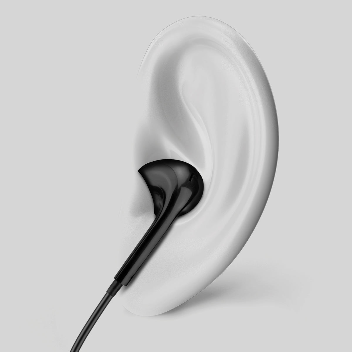 Mobilize In-Ear Stereo Headset With Remote Usb-C Black
