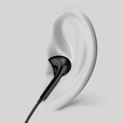 Mobilize In-Ear Stereo Headset With Remote Usb-C Black