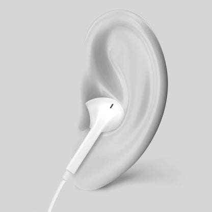 Mobilize In-Ear Stereo Headset With Remote Usb-C White